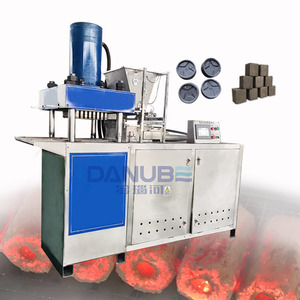Machine à fabriquer du charbon compressé, machine à fabriquer du charbon à chicha en cubes, machine à briquettes de charbon, ligne de production - Product Image 1