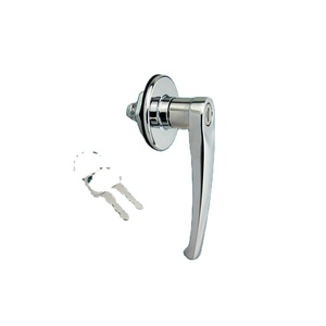 Herrajes de pestillo de manija de gabinete de aleación de zinc industrial para cerradura de caja de gabinete - Product Image 1