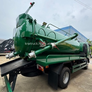 Unità Portatile Isuzu Kv100 4CBM con Serbatoio per Vuoto e Pompa, Rimorchio per Trasporto Fanghi, Camion con Serbatoio per Aspirazione Feci - Product Image 5