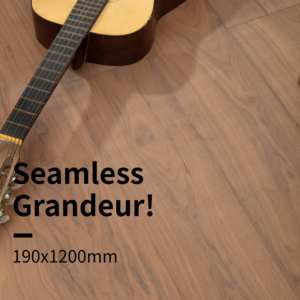 Suelo de Madera Sintética de Abedul con Chapa de Nogal Negro Americano de 1.2mm, Extra Grueso, Sistema de Click, para Interiores y Exteriores - Product Image 4