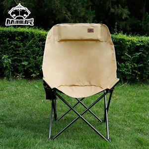 Chaise <span class=keywords><strong>de</strong></span> <span class=keywords><strong>camping</strong></span> ergonomique confortable avec dossier réglable, rembourrée, pliable et portable pour pique-nique et pêche - Product Image 4