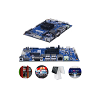 Placa Base de Control Industrial para Robots con IA, RK3288 Arm, Computadora de Placa Única, Placa Industrial con Linux y Android