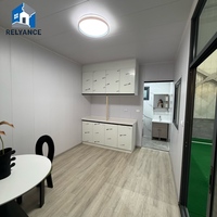 Maison conteneur RELYANCE Apple Cabin de 30 pieds de large, 2-3 chambres, cuisine, design moderne pour villa, gîte, glamping
