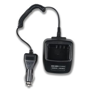 Chargeur KSC-35S avec <span class=keywords><strong>adaptateur</strong></span> secteur et chargeur de voiture DC 12V/24V compatible avec <span class=keywords><strong>Kenwood</strong></span> TK-2400 TK-3400 NX-1300 NX-1200 Radior - Product Image 6