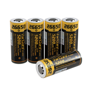 VariCore VC-2652 26650 8A Power Rechargeable Lithium <strong>Battery</strong> <strong>3.7V</strong> 5200mA Suitable for Flashlight PCB protection - Product Image 6