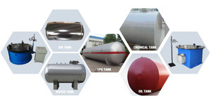 Máy Hàn Kín Đầu Bình Khí Hình Elip Máy Cắt Đĩa Cuối Máy Cắt Kín Đầu Bình Xăng - Product Image 4