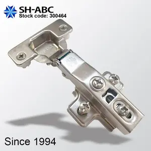 SH-ABC工場メーカー双方向家具小型ダンパーアングルキャビネットソフトクローズクローズフルオーバーレイユーロスクリューダボヒンジ