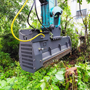 Máquina Forestal para Cavar Zanjas, Excavadora de Zanjas, Cortadora de Árboles y Madera, Máquina para Cavar Zanjas de 1.5 m de Ancho, Trituradora Forestal Hidráulica - Product Image 3