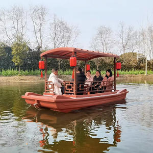 <span class=keywords><strong>Bateau</strong></span> électrique de tourisme de style antique, coque en LLDPE, marque ChiTong, <span class=keywords><strong>bateau</strong></span> de peinture aquatique 5 places pour villes anciennes et villes aquatiques - Product Image 1