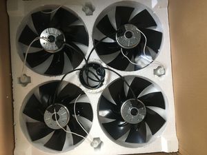 พัดลมระบายความร้อนแบบแกนหมุน 250 มม. 230VAC สำหรับเครื่องปรับอากาศและเครื่องทำความเย็น - Product Image 2