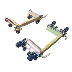 Четырехколесная сверхпрочная стальная тележка для автомобиля для гаража и склада - Product Image 2