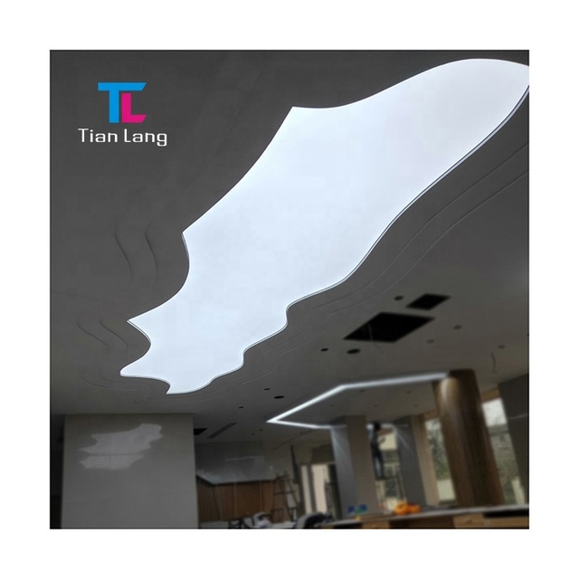 Customizable Special-Shape Transparent UV Luminous Ceiling Light Box Soft Film White Advertising Special-shaped Light Box