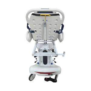 सस्ते मेडिकल ग्रेड अस्पताल रोगी परिवहन ट्रॉली हाइड्रोलिक आपातकालीन मोबाइल गाड़ी - Product Image 4