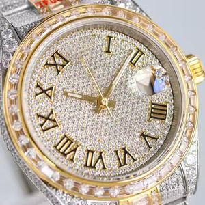 Reloj Mecánico de Lujo de Diseño 2025, Marca de Prestigio, con Incrustaciones de Morganita, Moderno y Elegante para Hombre y Mujer, de Alta Calidad - Product Image 4