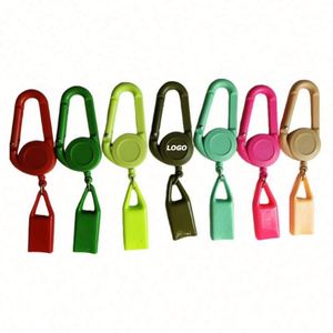 Custom Outdoor Retractable Badge Reel with Metal Clip - Colorful Promotional Gift for Hiking & Work - Product Image 1