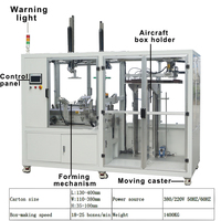 Boîte en carton automatique de machine pliante de carton ondulé autobloquant formant pour le carton plat