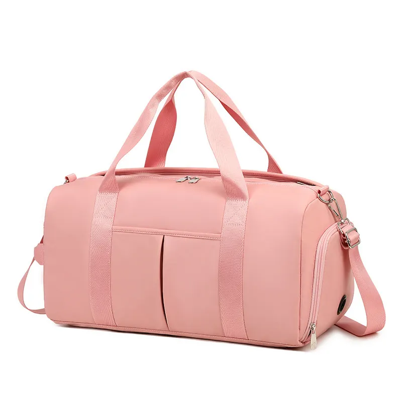 Sacos De Sapatilha De Esportes De Ginásio Portátil Personalizado com Compartimento De Sapato Homens Mulheres Viajando Bolsas Weekend Duffel Bag