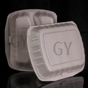 Boîtes alimentaires jetables en mousse, boîtes à lunch en mousse, contenants alimentaires en mousse, contenants en mousse à usage unique, boîtes à emporter en mousse, boîtes repas - Product Image 1