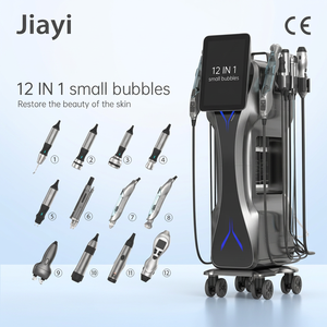 Machine de beauté faciale 12-en-1 Super Bubble, HIFU, lifting, mésothérapie sonore, nettoyage à la bulle froide et chaude, anti-rides - Product Image 1