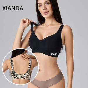 XIANDA ODM Reggiseni Personalizzati Stampati da Donna, Oversize con Chiusura Posteriore, Morbidi e Confortevoli, Senza Cuciture, Invisibili, Push-up Imbottiti, Taglio Laser - Product Image 4