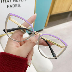 Lunettes de vue photochromiques anti-lumière bleue œil de chat MK2310141, montures optiques pour femmes, vente en gros à prix réduit - Product Image 5