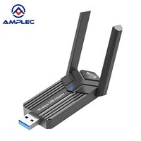 Adaptador WiFi 6 USB de Doble Banda 2.4G/5G AX1800, Dongle WiFi para PC de Escritorio, Receptor de Red Inalámbrica Compatible con Windows 11/10