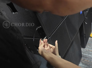 CHORDIO TG-212P çift 12 inç ses sistemi yüksek performans 2400W/4800W olaylar ve canlı şovlar için Pro ses için tepe gücü - Product Image 4