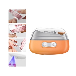 New Custom Logo 35000PRM Mini Portable Automatic Nail Nail <b>Drill</b> File With UV LED Lamp <b>for</b> Nails Gel <b>Polish</b> - Product Image 1