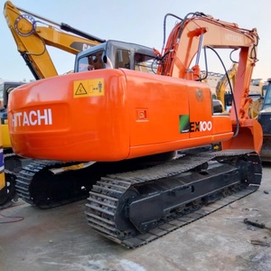 Excavadora Mediana Hitachi Ex100 de 10 Toneladas Usada con Pocas Horas de Uso, Confiable para Construcción y Paisajismo, Equipo HITACHI de Segunda Mano - Product Image 1