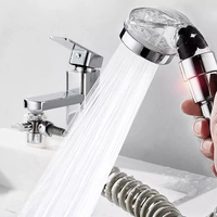 Effets adoucissants pour la peau, design sans couture, prévention de l'accumulation de saleté, pomme de douche à main en plastique ABS haute pression
