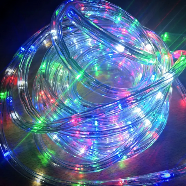 Led Christmas Rope Lights Waterproof 100m 220V/110V Dmx Rgb Led Rope Light for Outdoor Decoration