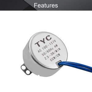 มอเตอร์ซิงโครนัส Fielect 110V 3 รอบต่อนาที แบบยึดหน้าแปลน โลหะ มอเตอร์ไฟฟ้ากระแสสลับ สำหรับใช้กับเครื่องเล่นแผ่นเสียง - Product Image 3