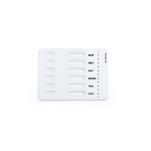 Kit de Prueba de <span class=keywords><strong>Drogas</strong></span> en Orina y <span class=keywords><strong>Saliva</strong></span> Huachenyang DOA, Combo AMP/MET/MOP/COC/PCP/CPT/BZO/K2, 6/8 Paneles, Prueba Rápida IVD, Autoprueba, CE - Product Image 3