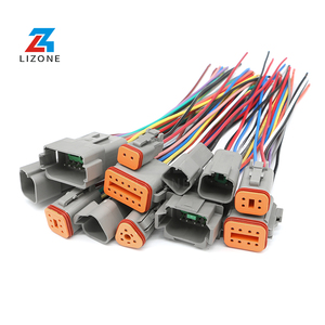 2 3 4 6 8 12 Pin DT điện nhựa không thấm nước dây harnesses nối ô tô nối cắm với thiết bị đầu cuối - Product Image 6