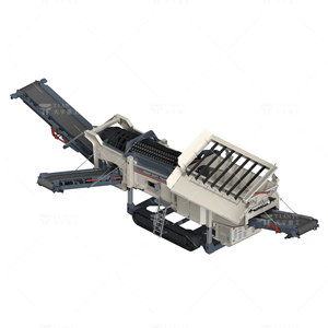 Xách tay trommel sàng lọc nhà máy sàng lọc củi để loại bỏ vỏ cây lỏng lẻo và tiền phạt - Product Image 3