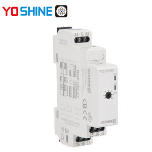 Module de relais temporisé multifonction Yoshine YX5120 AC/DC 10A DPDT marche/arrêt, certifié <span class=keywords><strong>CB</strong></span>/CE, pour automatisation industrielle, bornes à vis - Product Image 1