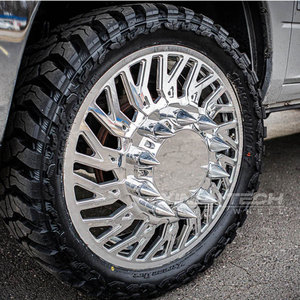 Rines de Camioneta Negros Personalizados XINLAI, Forjados, de 10 Birlos, para Ford F450 F550, 28 Pulgadas, 10x225 - Product Image 2