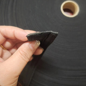 DWDP felpa in cotone 100% nero di tappi per la realizzazione del cappuccio lato posteriore con nastro faccia laterale <span class=keywords><strong>4</strong></span> punti cappello fascia - Product Image 6