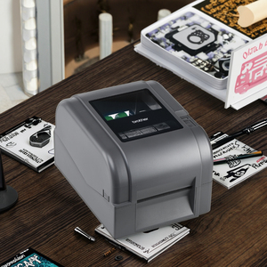 Impresora de Etiquetas de Código de Barras de Transferencia Térmica de Alta Precisión y Alta Velocidad <span class=keywords><strong>Brother</strong></span> TD4420TN/4520TN, Etiqueta Adhesiva, Serie Continua, LAN, en Existencia - Product Image 2