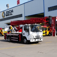 Nouveaux produits JQCM : Camion grue ISUZU 8 tonnes avec flèche télescopique, petit camion hydraulique 5 tonnes avec grue mobile à vendre
