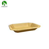 Harvest New Design YN Tray Serie - Duurzame, milieuvriendelijke, voedselveilige kraftpapieren vleesbakjes voor voedselverpakkingen
