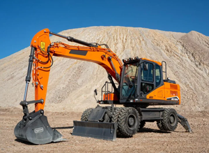 Nueva Excavadora de Ruedas de 21t DX210W, Maquinaria de Movimiento de Tierras, Excavadora de Ruedas Mediana - Product Image 1