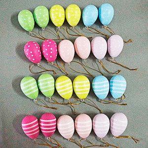 Œufs de <span class=keywords><strong>Pâques</strong></span> réalistes en coquille d'œuf de 6 cm, vendus en sachet, lot de 12 ou 24 pièces, pour la <span class=keywords><strong>maternelle</strong></span>, peinture sur stand, jouets peints à la main - Product Image 4