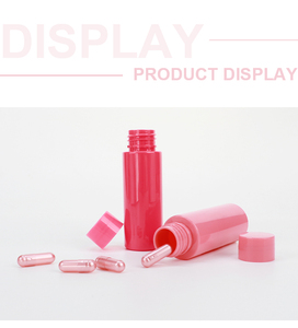 Botella de Plástico PET de 50 ml, Grado Alimenticio, Color Rosa, para Píldoras, Cápsulas, Medicamentos en Polvo, Personalizable en Color y Acabado - Product Image 6