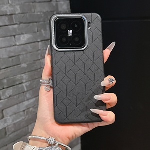Funda para Teléfono Móvil Xiaomi 15 Pro con Textura de Diamante Mate, TPU+PC, Protección Completa de 360 Grados, Antigolpes, Anticaídas, con Cubierta para Lente - Product Image 1