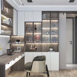 Custom-made Whole-House Solid Wood <strong>Wardrobes</strong> Kitchen Cabinets Eco-Friendly <strong>Storage</strong> <strong>Solutions</strong> Modern Pastoral Design - Product Image 6