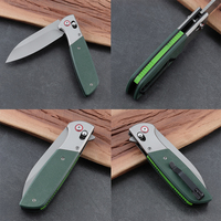 Couteau de poche pliant tactique EDC Bochen de haute qualité, en acier D2, avec manche G10, personnalisable, pour le camping, la chasse, ou comme cadeau.