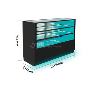 Vetrina Espositiva in Legno con Vetro a Tutta Vista da 6 Piedi per Negozi di Articoli per Fumatori, Vendita all'Ingrosso del Produttore - Product Image 4