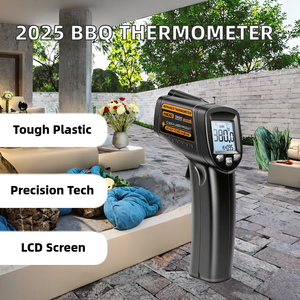 Termómetro Infrarrojo Láser Digital de Alta Precisión 2025, Personalizable OEM, para la Industria Alimentaria y Barbacoas, Fabricado en Plástico Resistente con Clasificación IP67 - Product Image 2