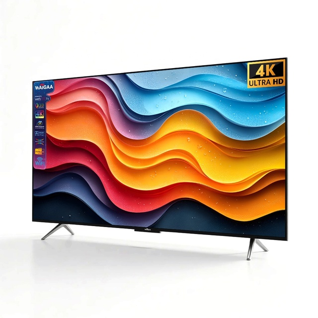 Manufacturer's Essential Features Smart TV 32-100 Inch 4K 8K Ultra HD Thin OLED Android Wi-Fi LED Backlight for Hotel Use